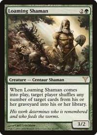 Loaming Shaman - Dissension - Magic: The Gathering card