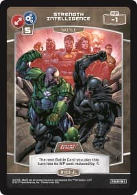 5 Strength Intelligence (R133-JL) - Justice League - MetaX TCG card