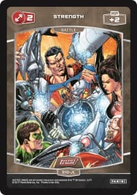 2 Strength (S10-JL) - Justice League - MetaX TCG card