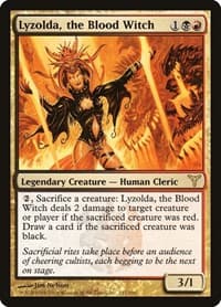 Lyzolda, the Blood Witch - Dissension - Magic: The Gathering card