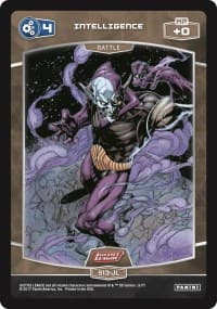 4 Intelligence (S13-JL) - Justice League - MetaX TCG card