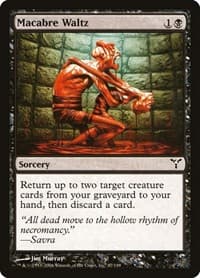 Macabre Waltz - Dissension - Magic: The Gathering card