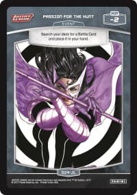 Passion For The Hunt (S24-JL) - Justice League - MetaX TCG card