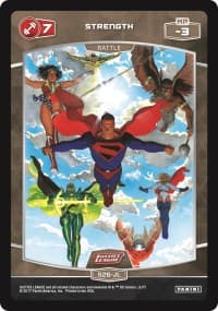 7 Strength (S26-JL) - Justice League - MetaX TCG card