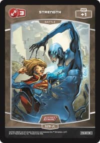 3 Strength (S28-JL) - Justice League - MetaX TCG card