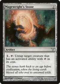 Magewright's Stone - Dissension - Magic: The Gathering card