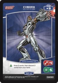 Cyborg - Victor Stone (S37-JL) - Justice League - MetaX TCG card