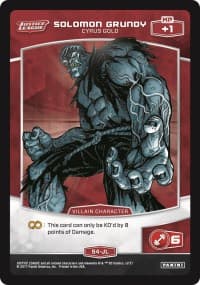 Solomon Grundy - Cyrus Gold (S4-JL) - Justice League - MetaX TCG card
