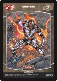 3 Strength (S45-JL) - Justice League - MetaX TCG card