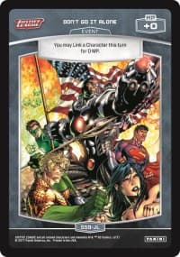 Don't Go It Alone (S59-JL) - Justice League - MetaX TCG card