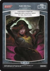 Push and Pull (S6-JL) - Justice League - MetaX TCG card