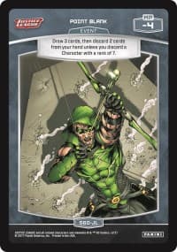 Point Blank (S60-JL) - Justice League - MetaX TCG card