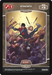 1 Strength (S65-JL) - Justice League - MetaX TCG card