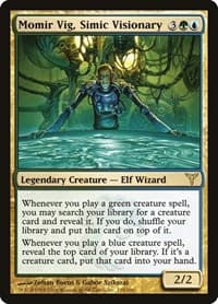Momir Vig, Simic Visionary - Dissension - Magic: The Gathering card