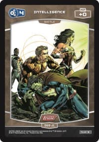 4 Intelligence (S68-JL) - Justice League - MetaX TCG card