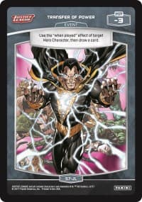 Transfer of Power (S7-JL) - Justice League - MetaX TCG card