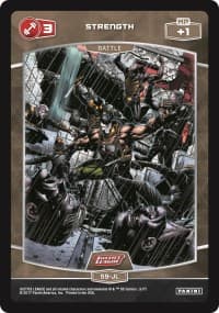 3 Strength (S9-JL) - Justice League - MetaX TCG card