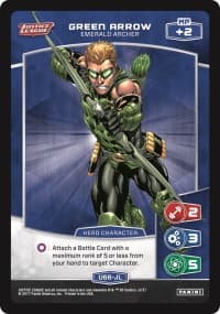 Green Arrow - Emerald Archer (U66-JL) - Justice League - MetaX TCG card
