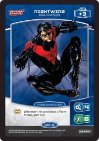 Nightwing - Dick Grayson (U68-JL) - Justice League - MetaX TCG card