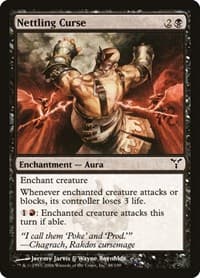 Nettling Curse - Dissension - Magic: The Gathering card