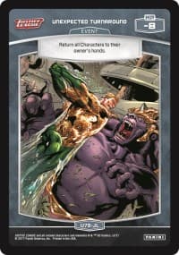 Unexpected Turnaround - Justice League - MetaX TCG card