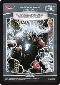 Transfer of Power (U79-JL) - Justice League - MetaX TCG card