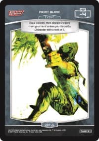 Point Blank (U81-JL) - Justice League - MetaX TCG card