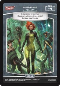 Push and Pull (U85-JL) - Justice League - MetaX TCG card