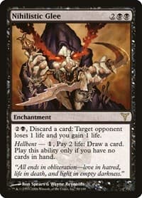Nihilistic Glee - Dissension - Magic: The Gathering card