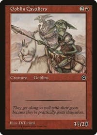 Goblin Cavaliers - Portal Second Age - Magic: The Gathering card