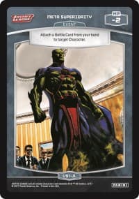Meta Superiority (U91-JL) - Justice League - MetaX TCG card