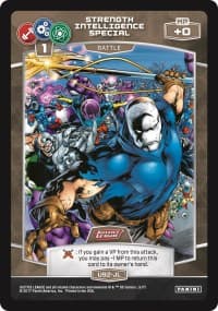 1 Strength Intelligence Special (U92-JL) - Justice League - MetaX TCG card