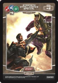 4 Strength Intelligence Special (U94-JL) - Justice League - MetaX TCG card