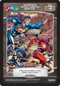 5 Strength Intelligence Special (U95-JL) - Justice League - MetaX TCG card