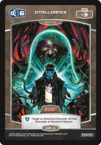 6 Intelligence (U96-JL) - Justice League - MetaX TCG card