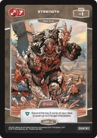 7 Strength (U98-JL) - Justice League - MetaX TCG card