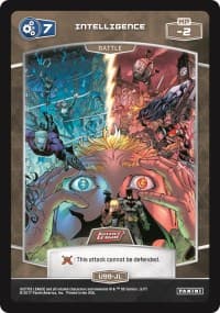 7 Intelligence (U99-JL) - Justice League - MetaX TCG card