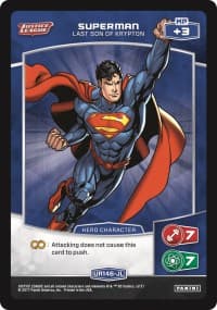 Superman - Last Son of Krypton - Justice League - MetaX TCG card