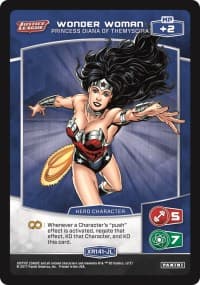 Wonder Woman - Princess Diana of Themyscira - Justice League - MetaX TCG card