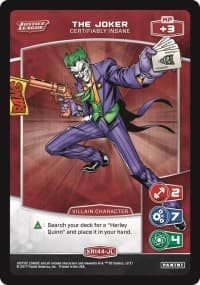 The Joker - Certifiably Insane - Justice League - MetaX TCG card