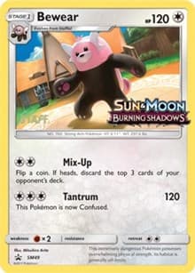 Bewear - SM49 (Prerelease) [Staff] - SM Promos - Pokemon card