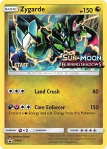 Zygarde - SM48 (Prerelease) [Staff] - SM Promos - Pokemon card
