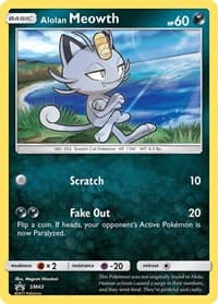 Alolan Meowth - SM43 - SM Promos - Pokemon card