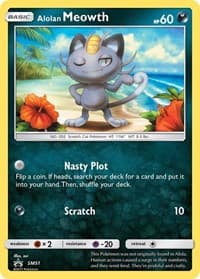 Alolan Meowth - SM51 - SM Promos - Pokemon card