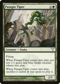 Patagia Viper - Dissension - Magic: The Gathering card