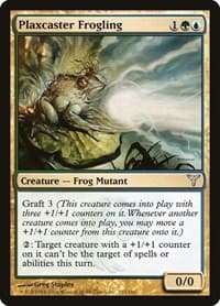 Plaxcaster Frogling - Dissension - Magic: The Gathering card