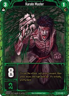 Karate Master - Zombie World Order TCG - Set 1 - Zombie World Order TCG card