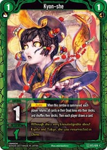 Kyon-she - Zombie World Order TCG - Set 1 - Zombie World Order TCG card