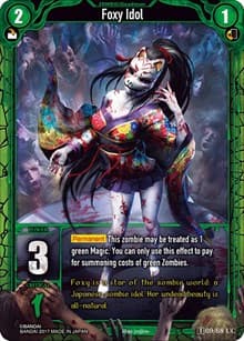 Foxy Idol - Zombie World Order TCG - Set 1 - Zombie World Order TCG card
