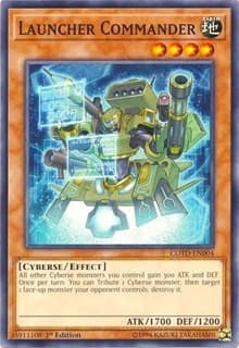 Launcher Commander - Code of the Duelist - YuGiOh card